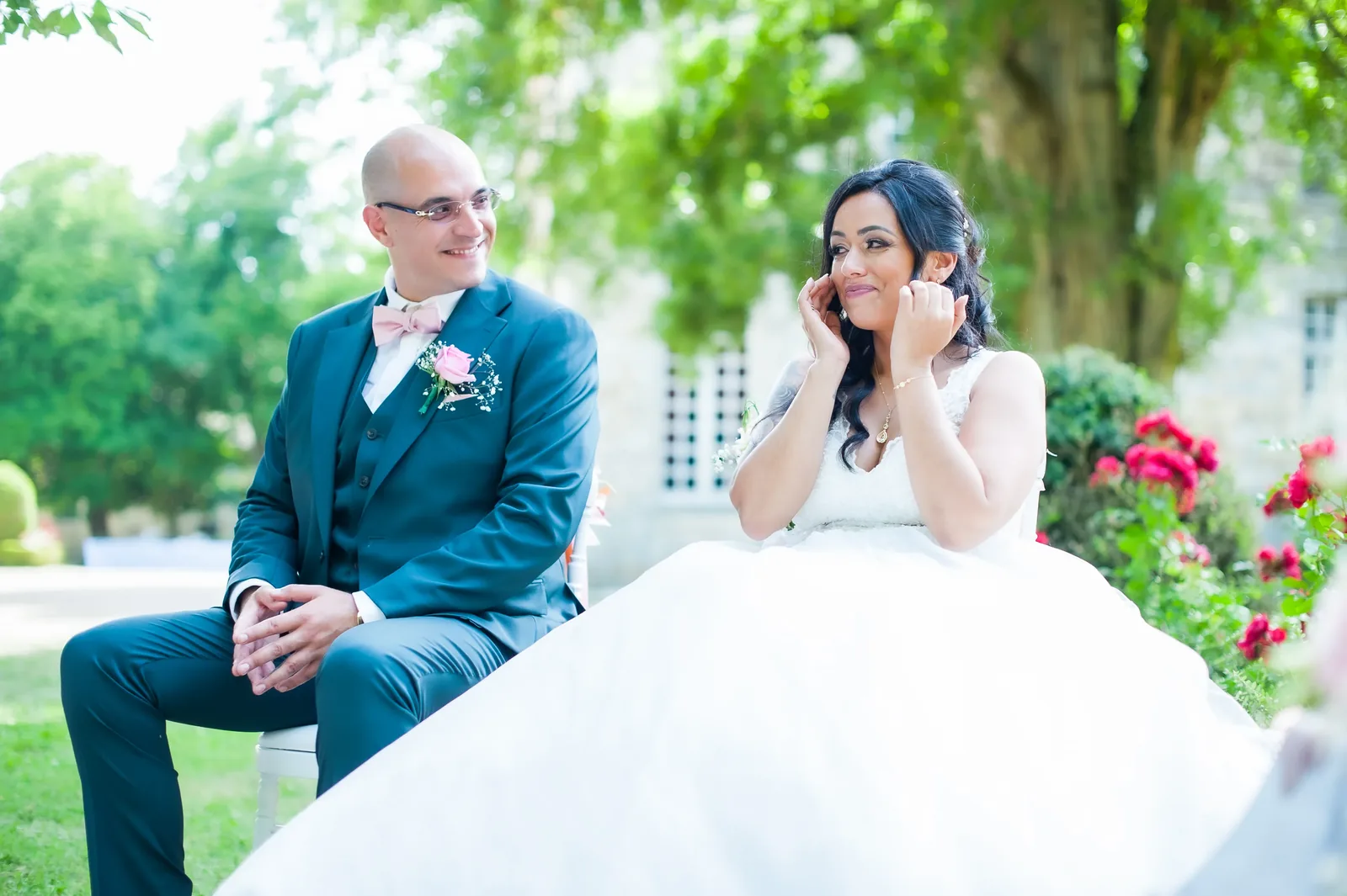 Quand deux cultures se rencontrent — mariage S. & S. à Château de Nandy (77) (photo 3)