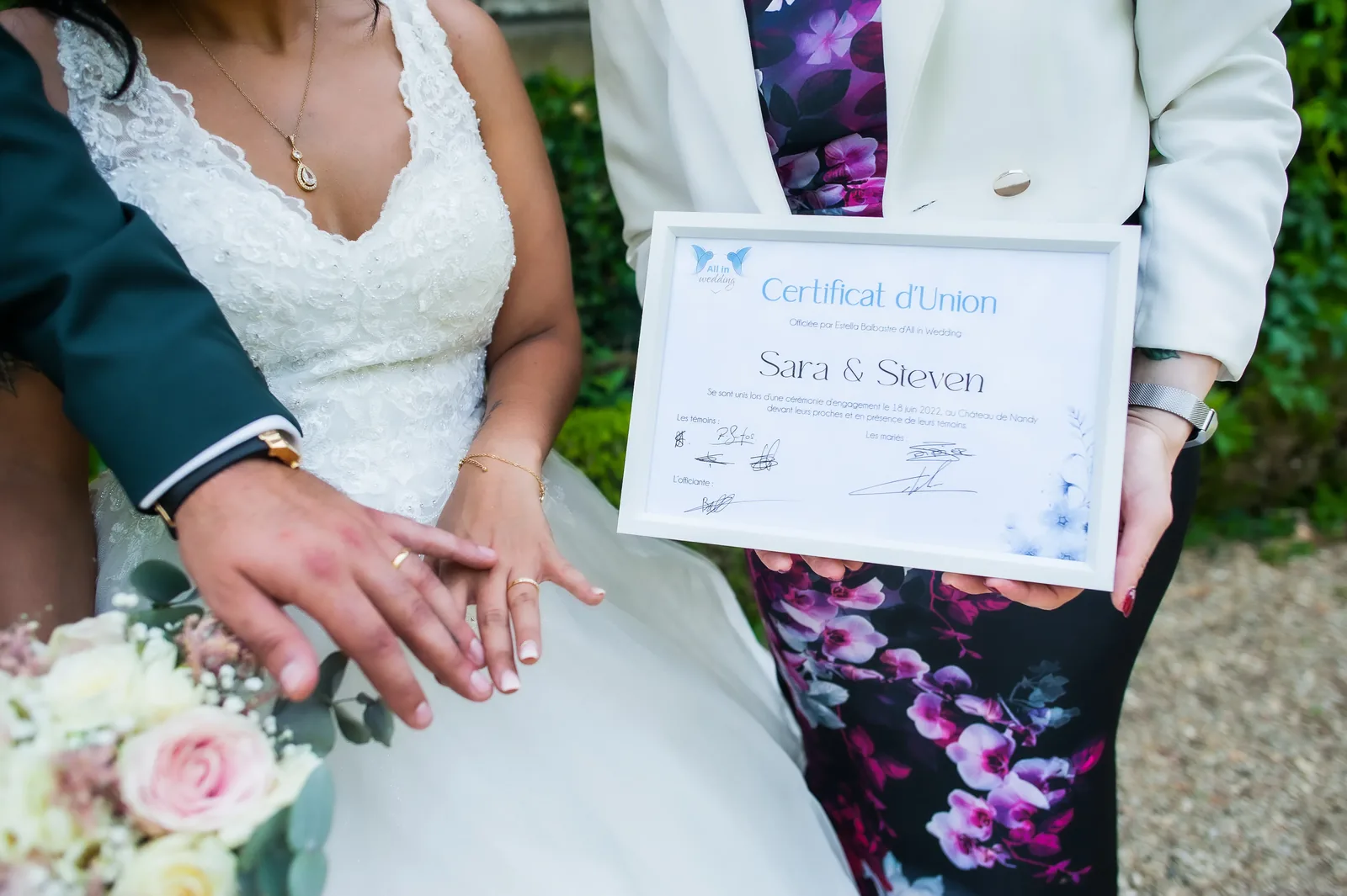Quand deux cultures se rencontrent — mariage S. & S. à Château de Nandy (77) (photo 8)