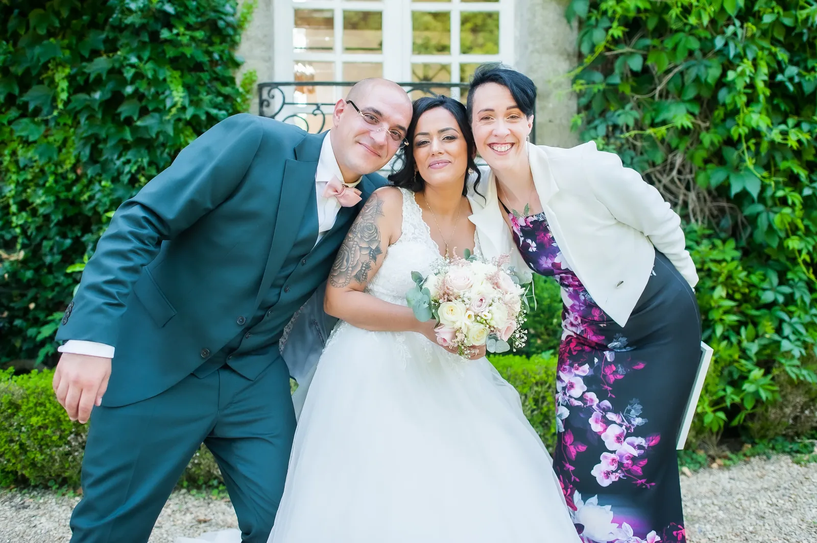 Quand deux cultures se rencontrent — mariage S. & S. à Château de Nandy (77) (photo 9)